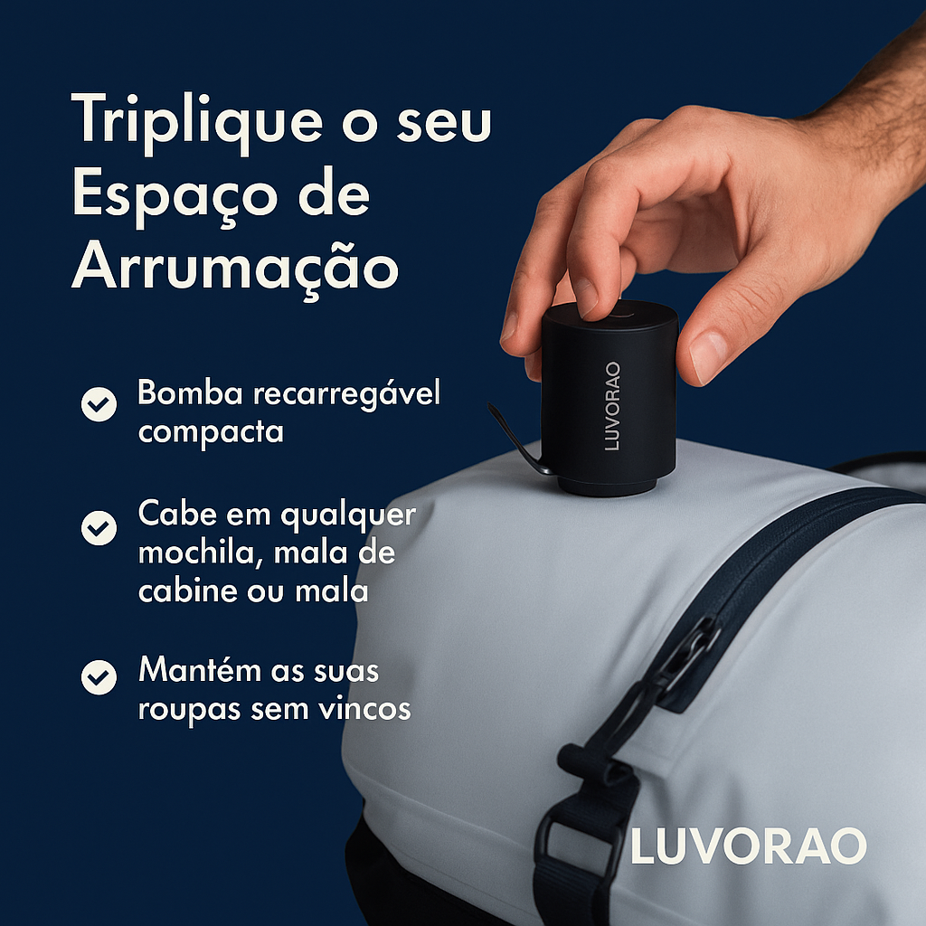 TravelPack™ Kit de vácuo
